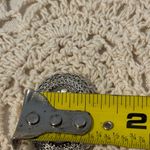 Vintage Silver and Mother of Pearl Brooch Photo 2