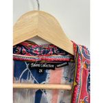 Tolani  Collection Kimono Women 2X Modal Open Front Loose Tropical Unique Artsy Photo 6