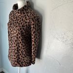 MarleyLilly Elegant Leopard Print Cowl Neck Blouse Photo 2