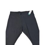 Hue  Black Furry Lined Denim Legging Plus Size XXXL activewear pants NWT Photo 1