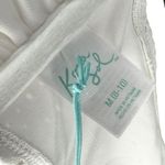 Kona Sol  Target One Shoulder Ruffle Eyelet Bikini Top Padded Size Medium White Photo 3