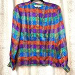 Carlisle Vintage  Silk Blouse Photo 2