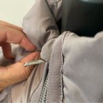 Athleta  Responsible Down Gray Jacket Pebble Puffer Quilted Coat Size Small Photo 5