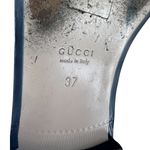 Gucci Canvas Vintage Charlotte Web Princetown Mule Slippers in Sand Cuir Photo 14