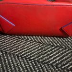 Emporio Armani Red Leather Tote Bag Photo 11