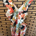 ZARA Trafaluc Floral Romper Size XS Photo 4