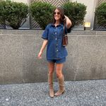 Amazon Denim Shirt and Short Set Photo 1