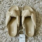 H&M Leather Slides Photo 0