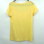 Loft  size Medium yellow short sleeve t-shirt‎ Photo 1