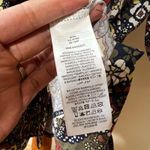 Boden Womens Floral Button Through Jersey Dress Long Sleeve V Neck 16/18R plus Black Photo 8