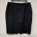 T Tahari  NWT Black Pencil Skirt Size 14 Photo 1