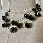 Kenneth Cole black beaded necklace Photo 2