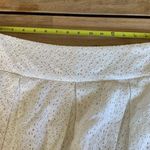WD•NY WD.NY White Lace Pleated Skirt 14 Photo 2