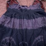 Good Times Purple and Pink Striped Top Red Size L Photo 3