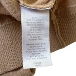Talbots Tan Knit Pima Cotton Cardigan Women's Sweater Size S/M | 58-20 Photo 3
