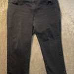 CATHERINES Jeans Womens 24WP Moderately Fit Curvy Charcoal Black Straight Leg Size undefined Photo 0