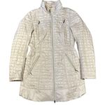 Laundry by Shelli Segal Lightweight Quilted Puffer Jacket Cream Size L Photo 1