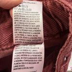 American Eagle  Corduroy Mini Skirt | Burgundy | Size 00 | Pockets Photo 7