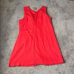 Old Navy  Red Button Down Dress SIZE S Photo 4