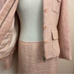Victoria's Secret Victoria’s Secret Vintage Y2K Pink Tweed Skirt Suit 8 Photo 1