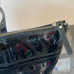 Kate Spade  Tote Bag Large‎ Sophie Camellia Street Black PVC Patent Leather Photo 4