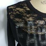 Stranded Women's Motorcycle Graphic Shirt Top Size L Photo 1
