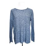 Beyond Yoga  Moonrise Spacedye T Back Long Sleeve Tee Shirt Pullover Blue Medium Photo 2