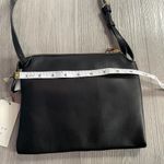 A New Day Minimalist Faux Leather Black Crossbody Purse Photo 4
