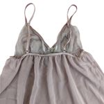 Victoria's Secret Chemise Dusty Rose Lace Lingerie Women's Size Medium Unlined Photo 1
