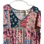 Matilda Jane  Maxi Dress The Wildlife Patchwork Boho Cottagecore Long Pink Large Photo 3
