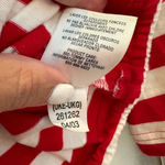 Tommy Hilfiger Jeans Crop Sweatshirt Size S Small Red White Striped Retro Y2K Photo 9