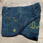 INKnBURN Wave Denim Performance Lined Running Shorts Blue Size Medium Photo 4