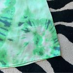 Nasty Gal  Green Tie Dye Mini Dress Photo 8