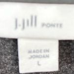 J.Jill Ponte L Perfect Gray Ponte Slacks Pants Size L Photo 6