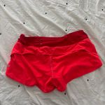 Lululemon  speed up shorts in red size 10 Photo 1