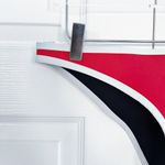 Hoaka Swimwear Hawaii Red Modern Bikini Bottom Photo 4