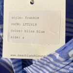 BeachLunchLounge NWT Beach Lunch Lounge Long Sleeve High Low Button Up Blouse Women Size Small Photo 6