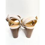 Sylven New York Sandals Womens Size 5.5 Open Toe Suede Floral Appliqué Open Toe Pink Photo 5