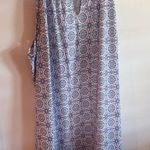 Cabana Life Spring Regatta SPF 50 Shift Dress Purple Lavender Cover Up Coverup Photo 0