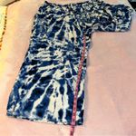 Cacique Swim wide leg tie dye cover up pant blue and white size 26/28 Photo 7
