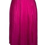 A New Day NWT hot pink pleated midi skirt Photo 0