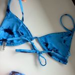 Blue tie dye bikini set Size M Photo 1