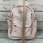 Fashion Pink Heart‎ Pattern Backpack School Book Bag Multiple Compartments Photo 2
