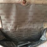Michael Kors  gunmetal leather clutch Photo 2