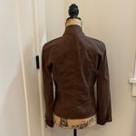 Donna Karan  Chocolate Utility Jacket Photo 1