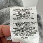 Z Supply  Gray V-Neck Split Neck Sweatshirt Pullover Casual Comfort Cozy Lounge Photo 8