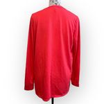Jones New York Red Long Sleeve Tunic Top – Size L Photo 1