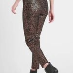Banana Republic 
MID-RISE SKINNY METALLIC LEOPARD JEAN NWT SIZE 26 Photo 1