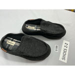 Dearfoams Mens Slipon Slippers Small 7/8 Gray Foam Insoles Photo 1