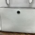 Michael Kors  Ecru Cream Leather Jet Set Large Snap Pocket Tote Bag Photo 7